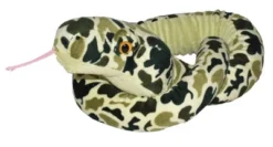 Wild Republic Plush Snake 54 Inches Camo Green Stuffed Animal, 54 Inches