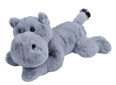 Wild Republic Ecokins Hippo Stuffed Animal, 12 Inches 3 Wild Republic Ecokins Hippo Stuffed Animal, 12 Inches