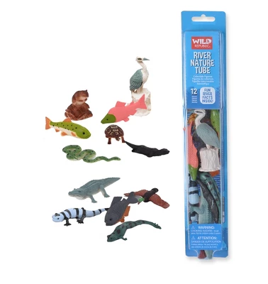 Wild Republic Nature Tube River Animal Figure, 13 Inches 3 Wild Republic Nature Tube River Animal Figure, 13 Inches