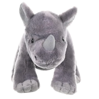 Wild Republic Cuddlekins Mini Baby Rhino Stuffed Animal, 8 Inches 3 Wild Republic Cuddlekins Mini Baby Rhino Stuffed Animal, 8 Inches