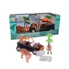 Wild Republic E-Team Box Set Rescue Tiger Animal Figure, 6 Inches -Wild Republic GUEST 2b99bd50 d50e 45f5 8890 10384458e2d3
