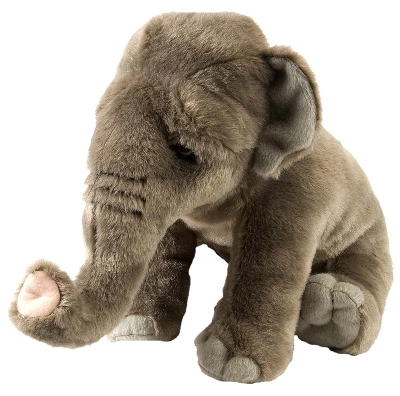 Wild Republic Cuddlekins Asian Elephant Stuffed Animal, 12 Inches 3 Wild Republic Cuddlekins Asian Elephant Stuffed Animal, 12 Inches