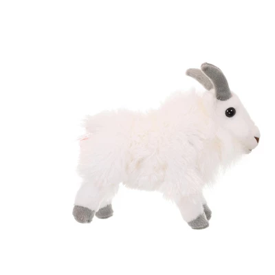 Wild Republic Cuddlekins Mini Mountain Goat Stuffed Animal, 8 Inches 5 Wild Republic Cuddlekins Mini Mountain Goat Stuffed Animal, 8 Inches - Image 3