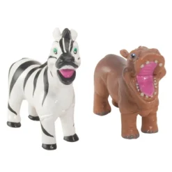 Wild Republic Soft And Squeezable Safari Animal Playset - 6 Piece Set