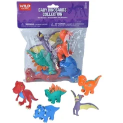 Wild Republic Polybag Dinosaur Baby Animal Figure, 12 Inches