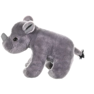 Wild Republic Cuddlekins Mini Baby Rhino Stuffed Animal, 8 Inches 4 Wild Republic Cuddlekins Mini Baby Rhino Stuffed Animal, 8 Inches - Image 2