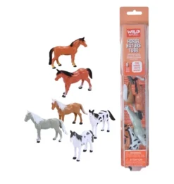 Wild Republic Nature Tube Horse Animal Figure, 13 Inches