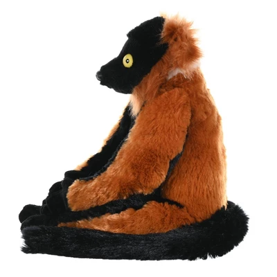 Wild Republic Cuddlekins Red Ruffed Lemur Stuffed Animal, 12 Inches 4 Wild Republic Cuddlekins Red Ruffed Lemur Stuffed Animal, 12 Inches - Image 2