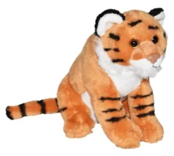 Wild Republic Wild Calls Tiger Stuffed Animal, 8 Inches
