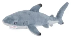 Wild Republic Cuddlekins Mini Blacktip Shark Stuffed Animal, 8 Inches