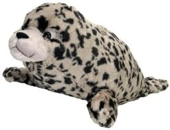 Wild Republic Cuddlekins Jumbo Harbor Seal Stuffed Animal, 30 Inches