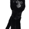 Wild Republic Hanging Monkey Black Spider Monkey Stuffed Animal, 20 Inches