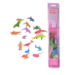 Wild Republic Nature Tube Bright Aquatic Animal Figure, 13 Inches