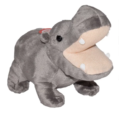 Wild Republic Wild Calls Hippo Stuffed Animal, 8 Inches 3 Wild Republic Wild Calls Hippo Stuffed Animal, 8 Inches