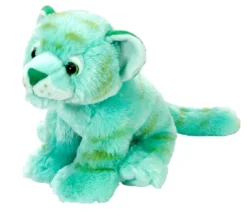 Wild Republic Cuddlekins Vibes Mint Green Tiger Stuffed Animal, 12 Inches