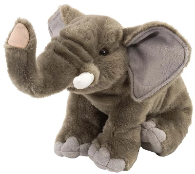 Wild Republic Cuddlekins African Elephant Stuffed Animal, 12 Inches 3 Wild Republic Cuddlekins African Elephant Stuffed Animal, 12 Inches