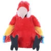 Wild Republic Cuddlekins Mini Scarlet Macaw Stuffed Animal, 8 Inches