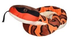 Wild Republic Plush Snake 54 Inches Eastern Cottonmouth Stuffed Animal, 54 Inches