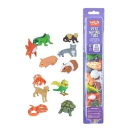 Wild Republic Nature Tube Pets Animal Figure, 13 Inches