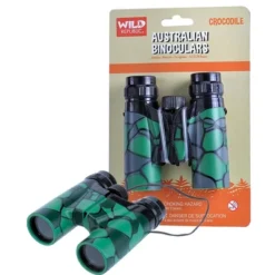 Wild Republic Binocular Crocodile Animal Figure, 9.3 Inches