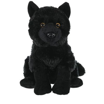 Wild Republic Cuddlekins Black Wolf Stuffed Animal, 12 Inches 3 Wild Republic Cuddlekins Black Wolf Stuffed Animal, 12 Inches