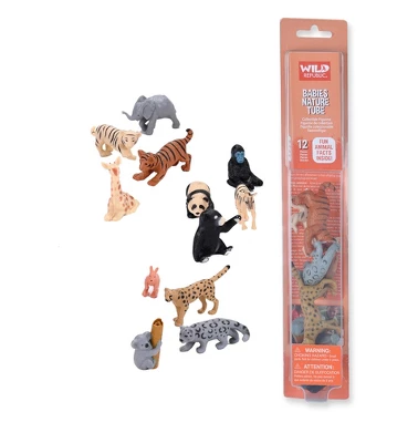 Wild Republic Nature Tube Baby Animals Animal Figure, 13 Inches 3 Wild Republic Nature Tube Baby Animals Animal Figure, 13 Inches